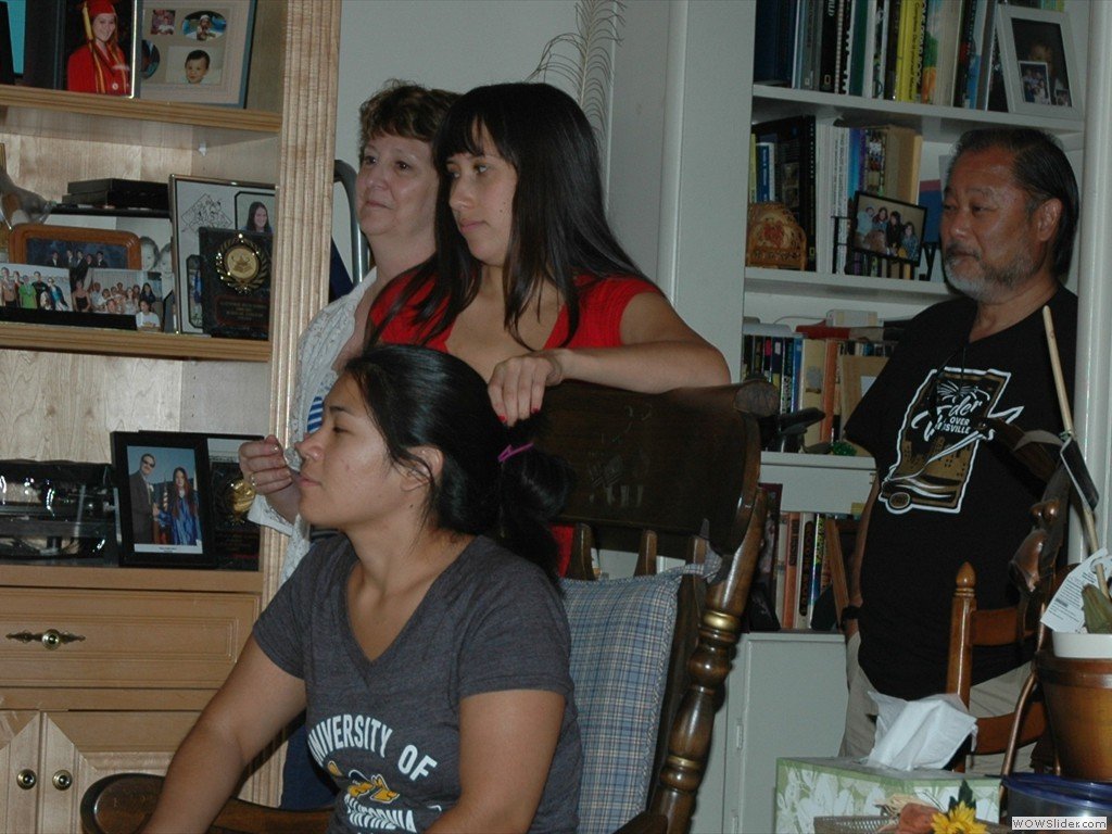 Teri, April, Allan & Kris