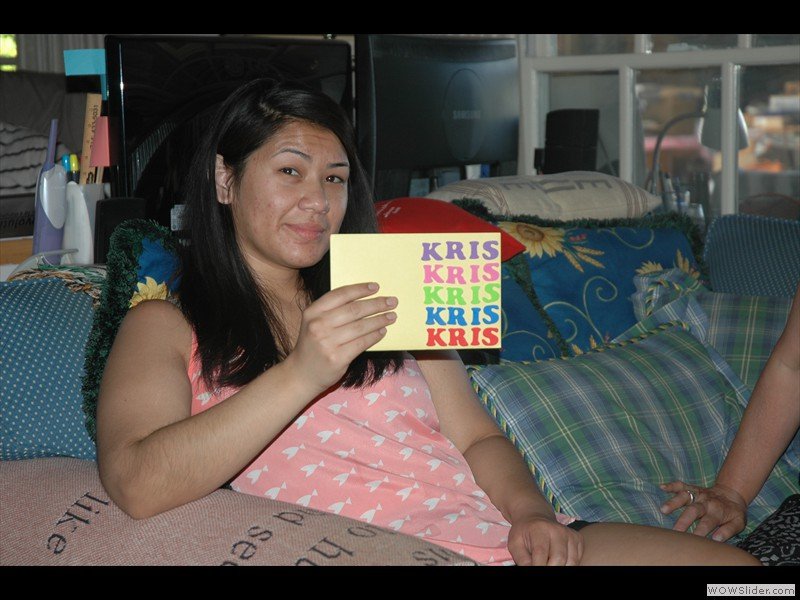 Marian's Card for Kris