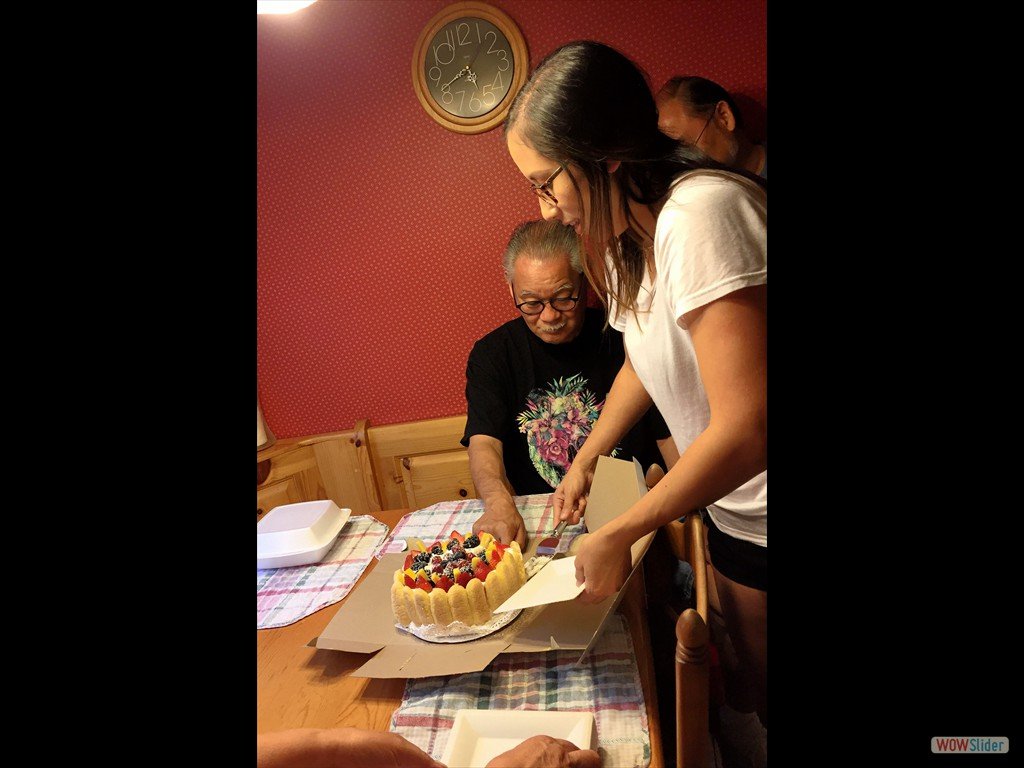 Impossible to serve this cake